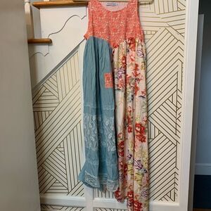 Misslook Patchwork Maxi Dress